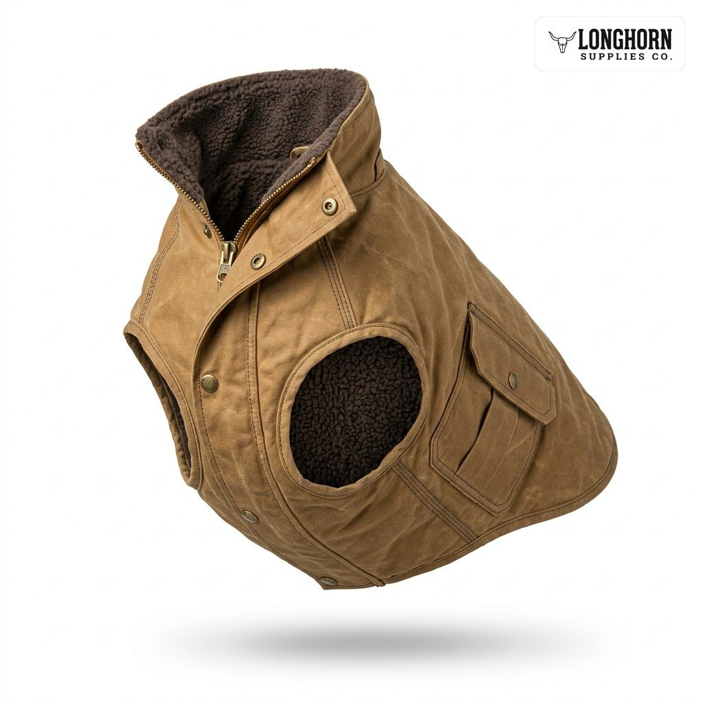Insulated Outdoor Dog Jacket (L)