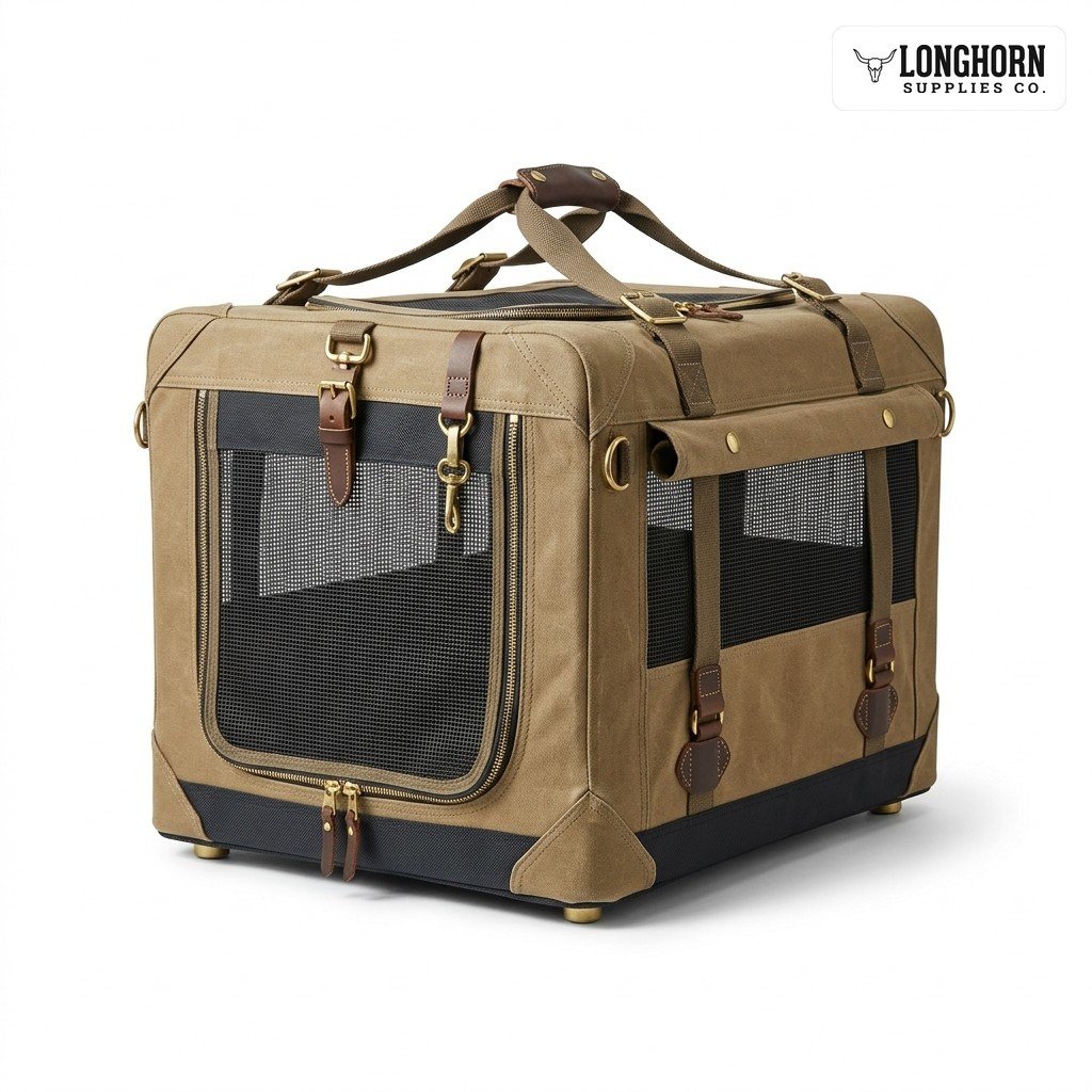 Soft-Sided Travel Crate (24")