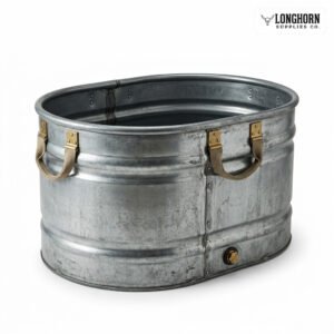 Heavy-Duty Stock-Tank Trough (50 gal)