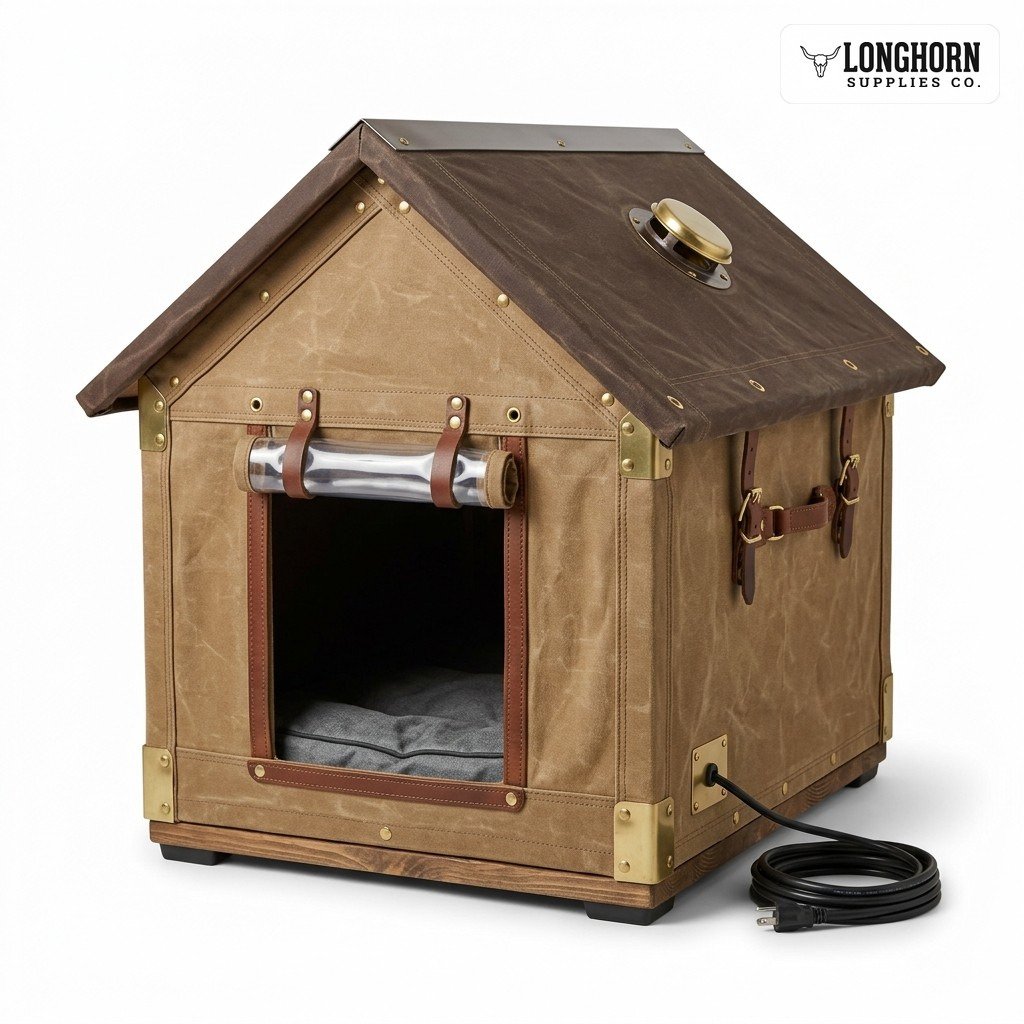 Heated Outdoor Dog House (Medium)